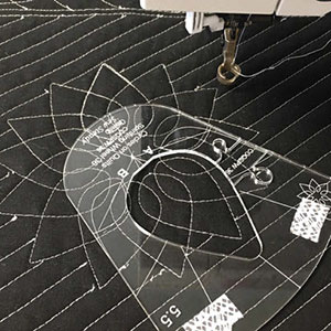 Free-Motion Quilting Ruler Feet & Templates